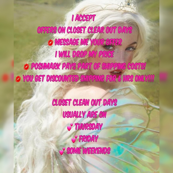 HEADS UP 🎉 OFFERS ACCEPTED ON CLOSET CLEAROUT DAYS - Picture 1 of 1